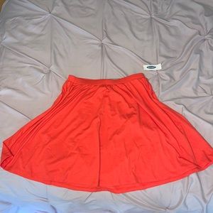 Women’s Orange Skirt